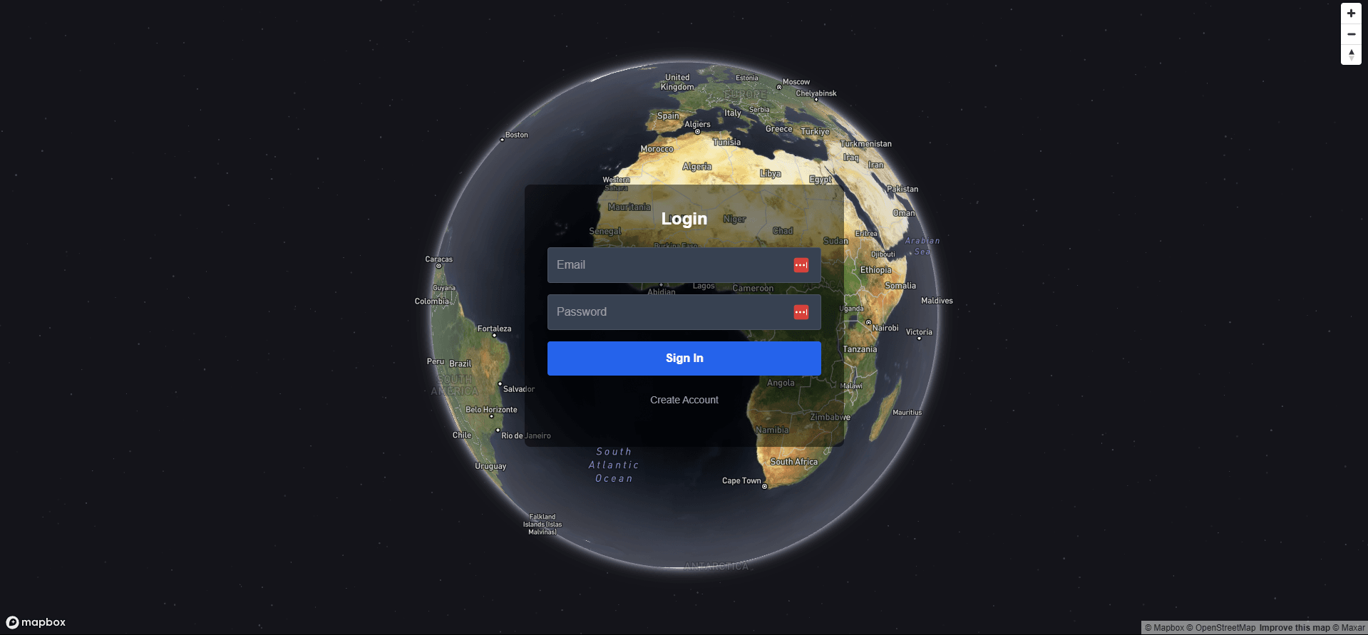 USGS Earthquake Data Web Application